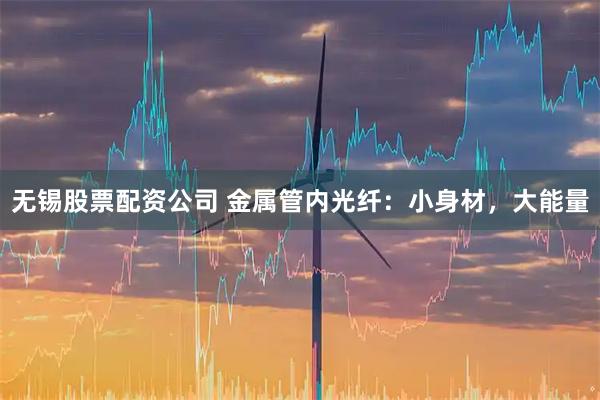 无锡股票配资公司 金属管内光纤：小身材，大能量